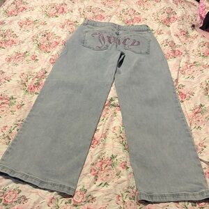 Juicy Couture Light Blue Baggy Style Jeans